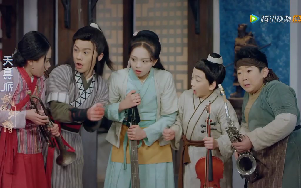 天真派武林外传15集众人奏乐对抗姬无命