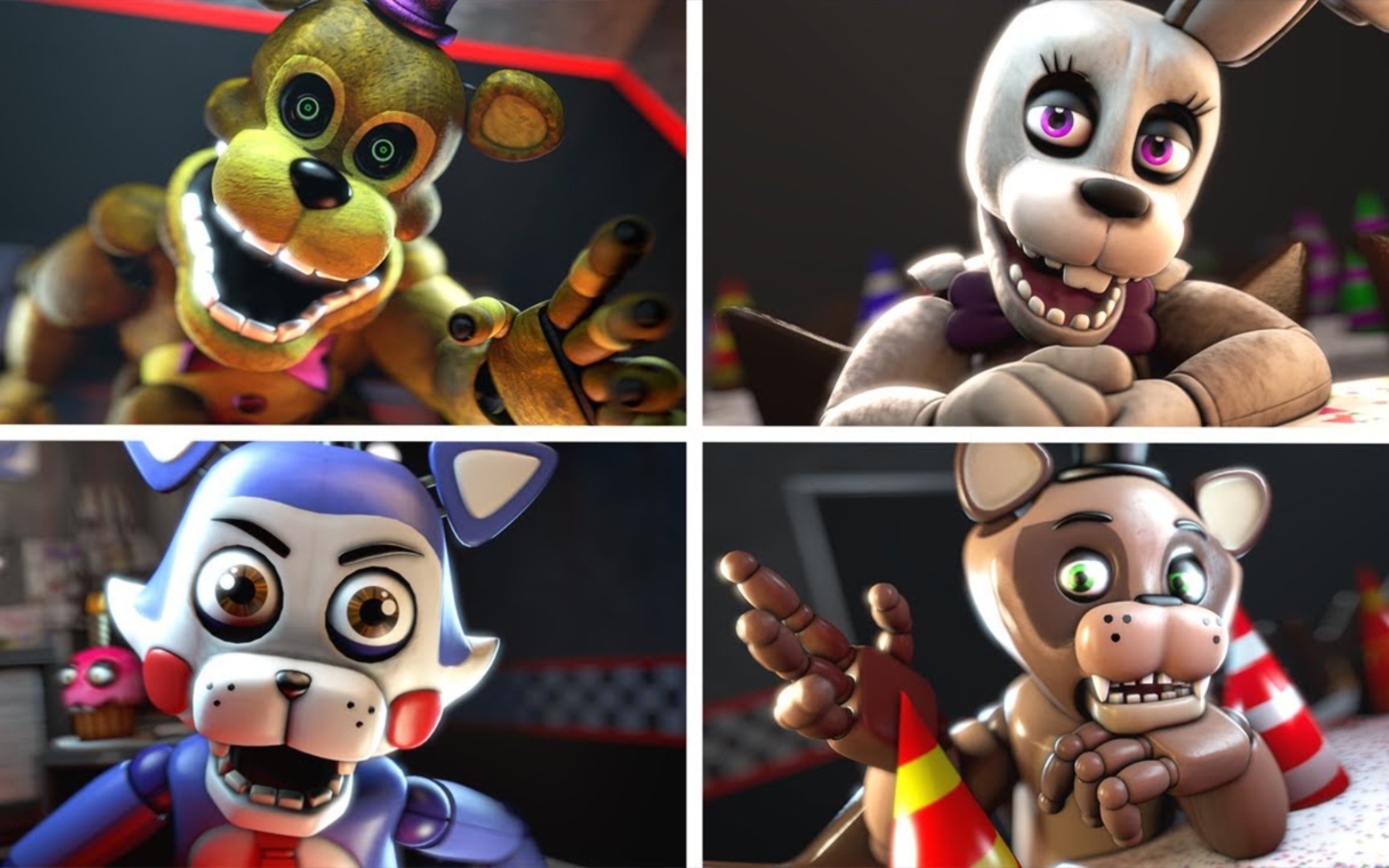 字幕fnafsfm所有同人角色的自我介绍