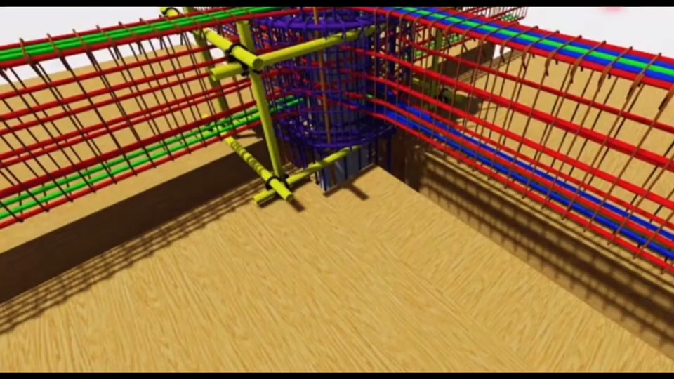 [图]7分钟案例教学：地下室半逆作法施工BIM技术应用