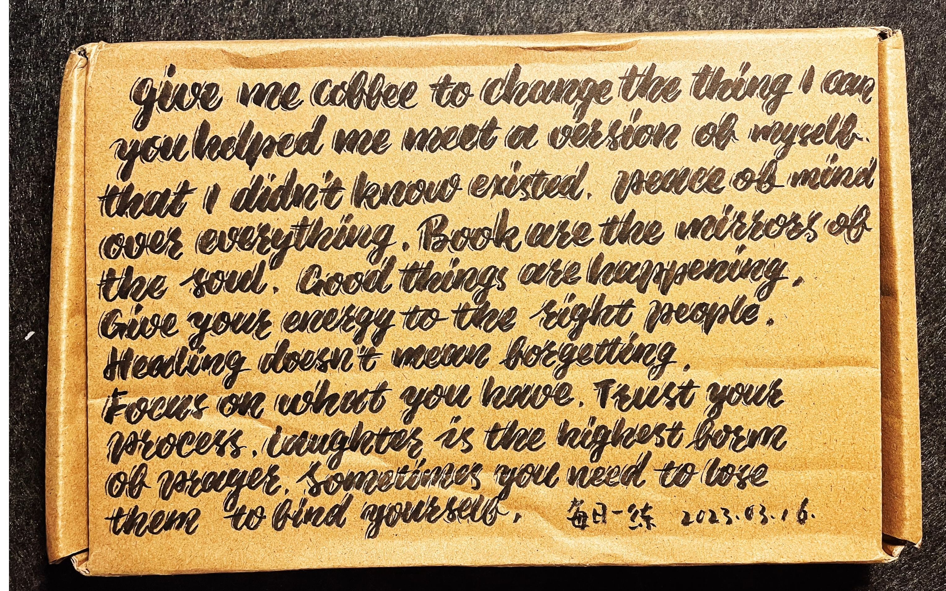 【日练0316】brush lettering|手写英文|练字日常|英文书法| 练字vlog