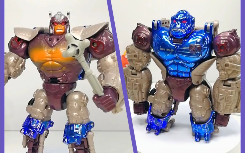 二代变体 变形金刚bw金属变体美版滑板猩猩擎天圣optimusprimal,超能