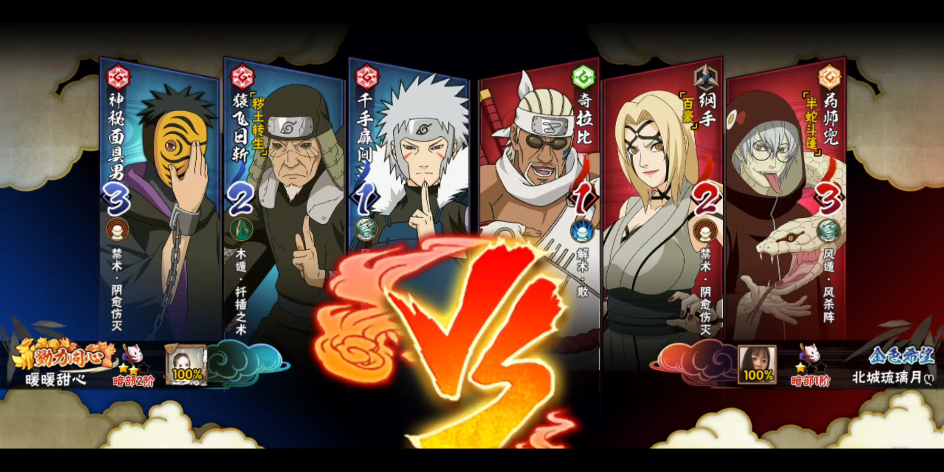 今天晋阶一下暗部二阶!