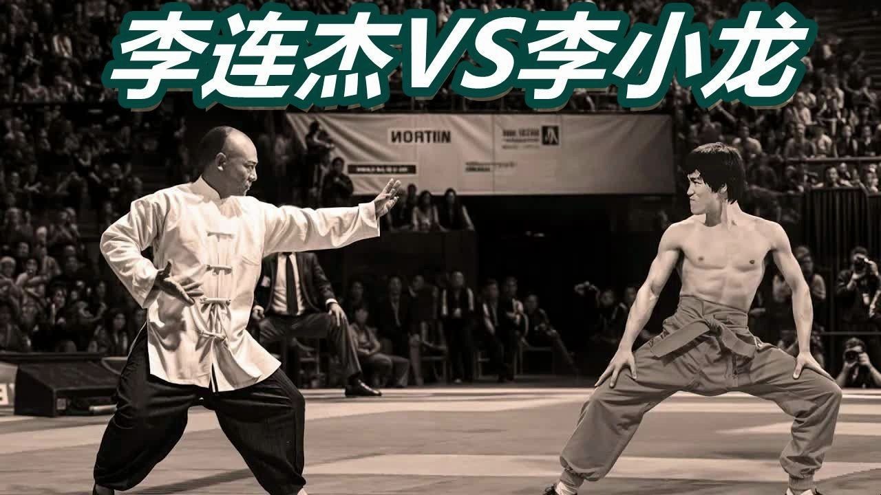 李连杰对战李小龙 武术对冲击拳 惊人的比赛