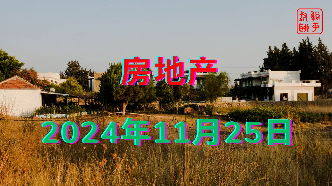 房地产||2024年11月25日哔哩哔哩bilibili