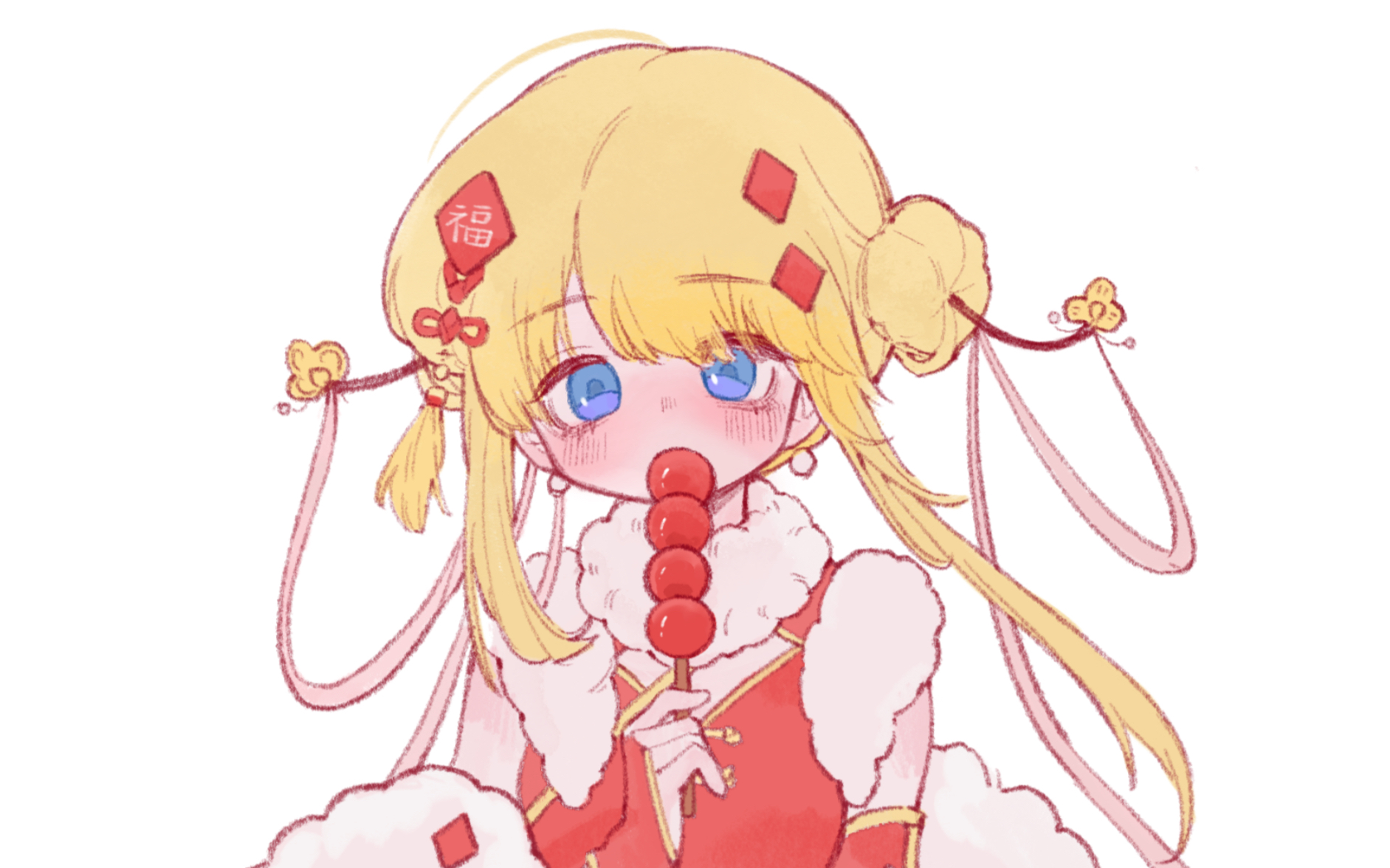 点击收看看她吃5分钟糖葫芦(不是)