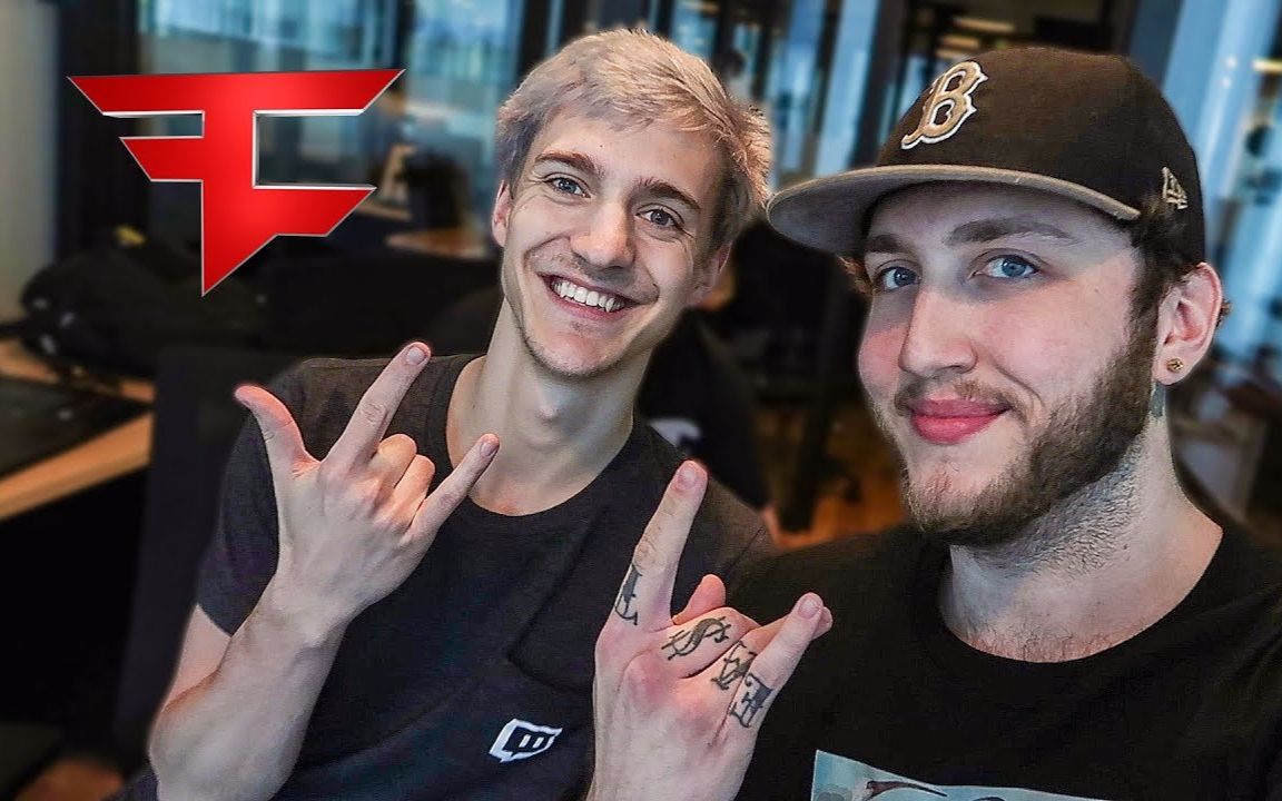 faze banks vlogs - ninjas first vlog (my new fortnite pro team)
