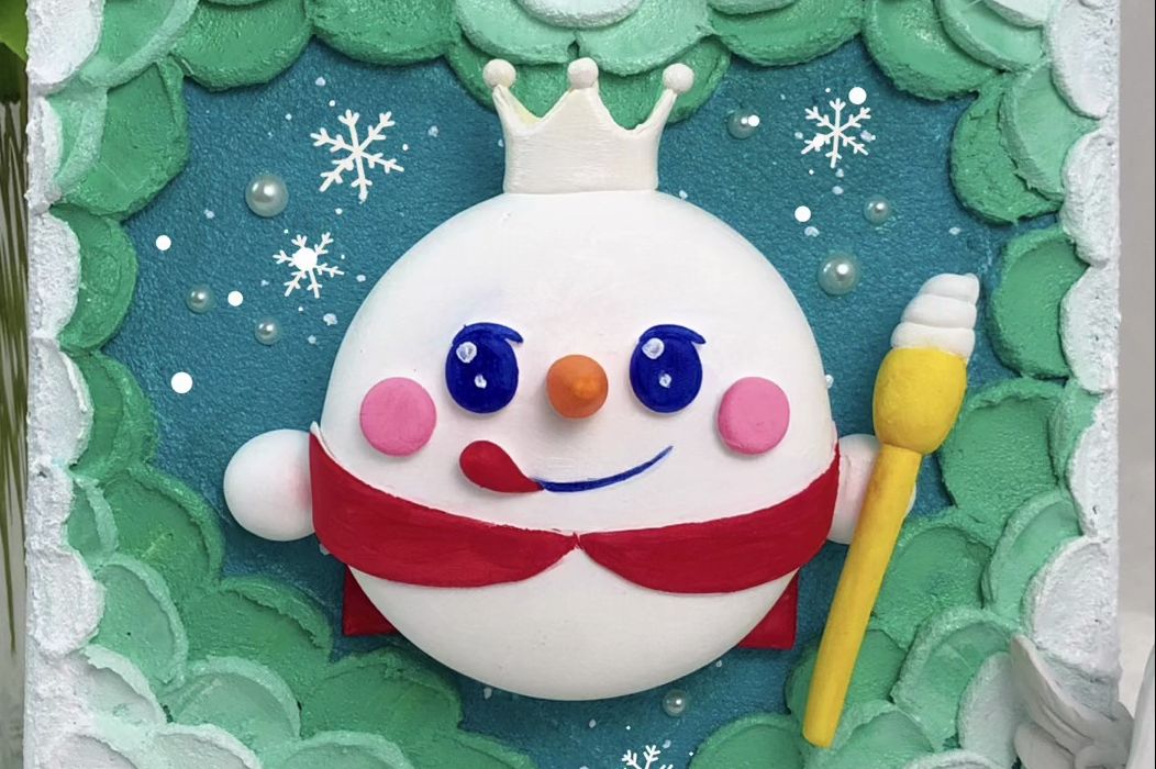 蛋仔雪王粘土手工diy创意手工制作