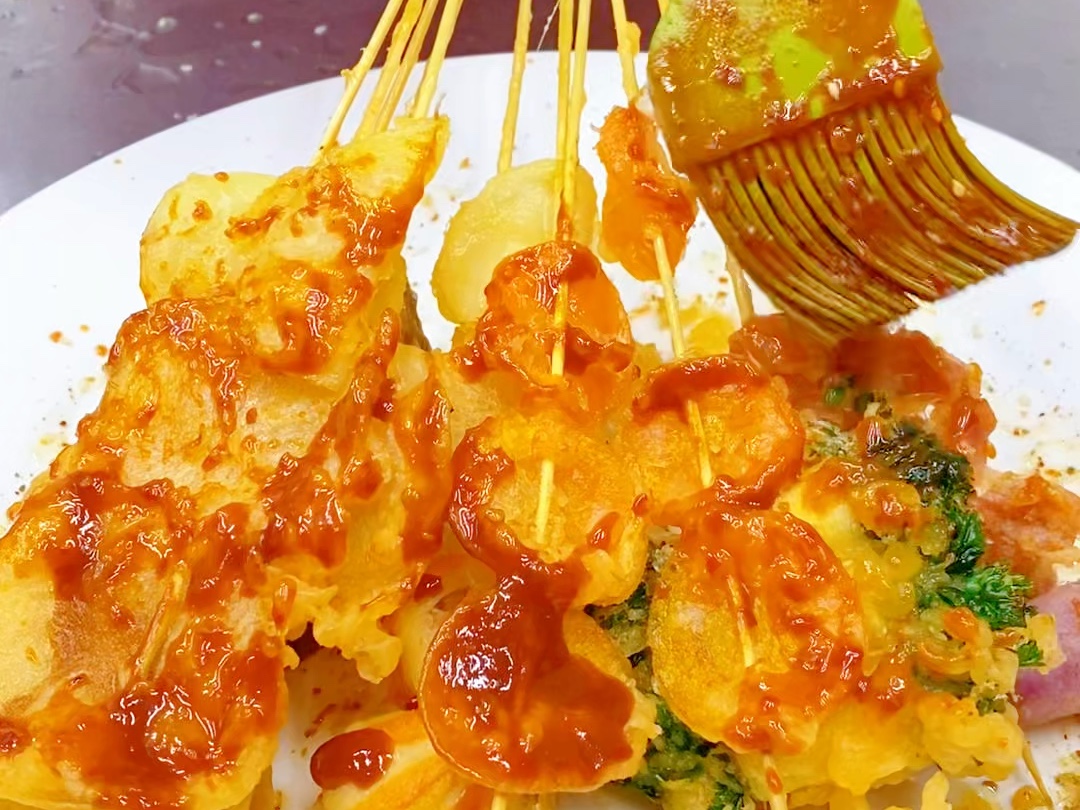 脆皮炸串酱料做法哪里教学