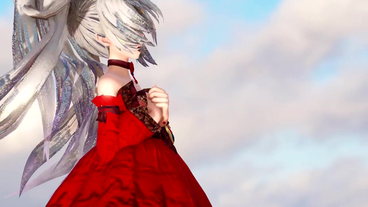 [mmd] tda haku - alone