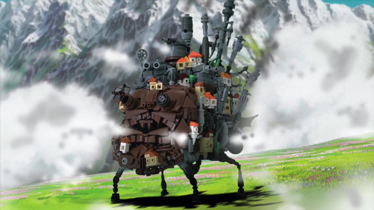 【乐高 || moc】哈尔的移动城堡超强还原!