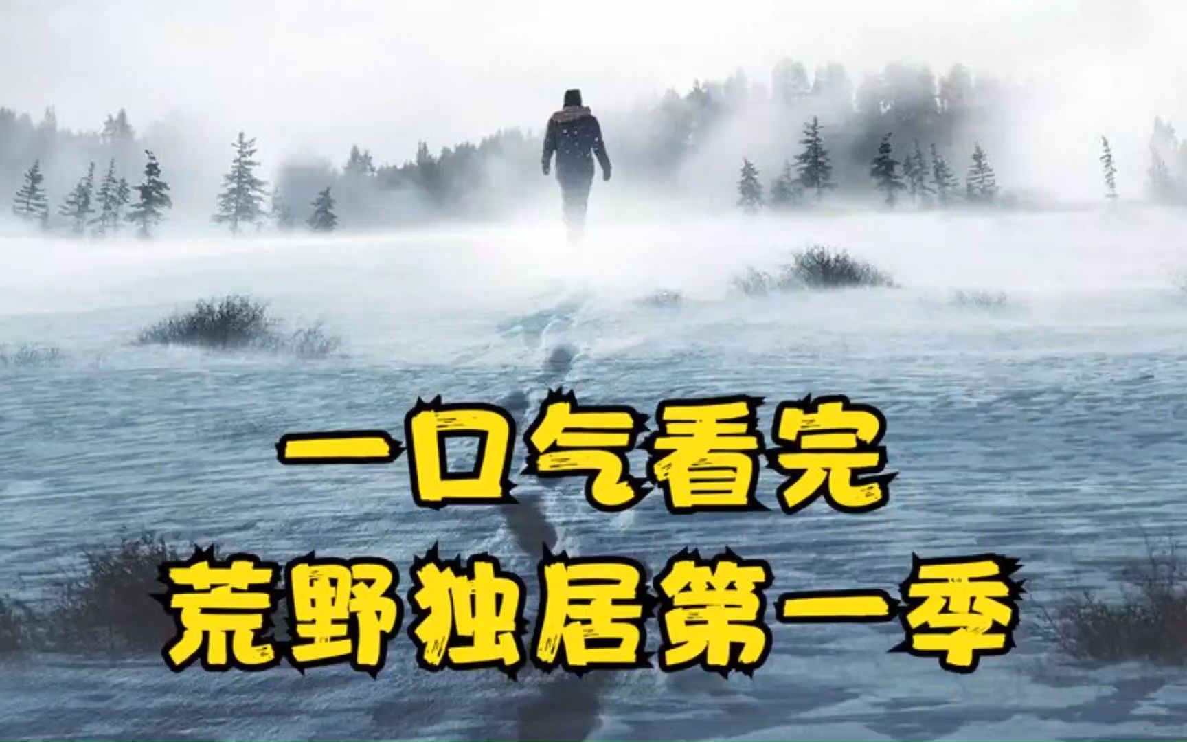 一口气看完:《荒野独居第一季》,一场300万奖金的生存挑战赛哔哩哔哩bilibili