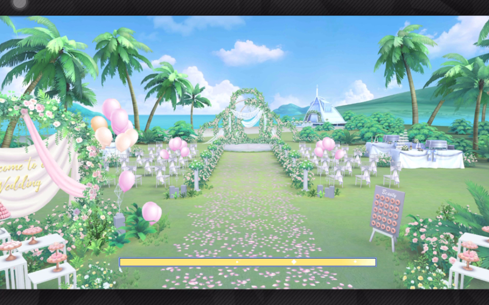 qq炫舞手游一个人的婚礼