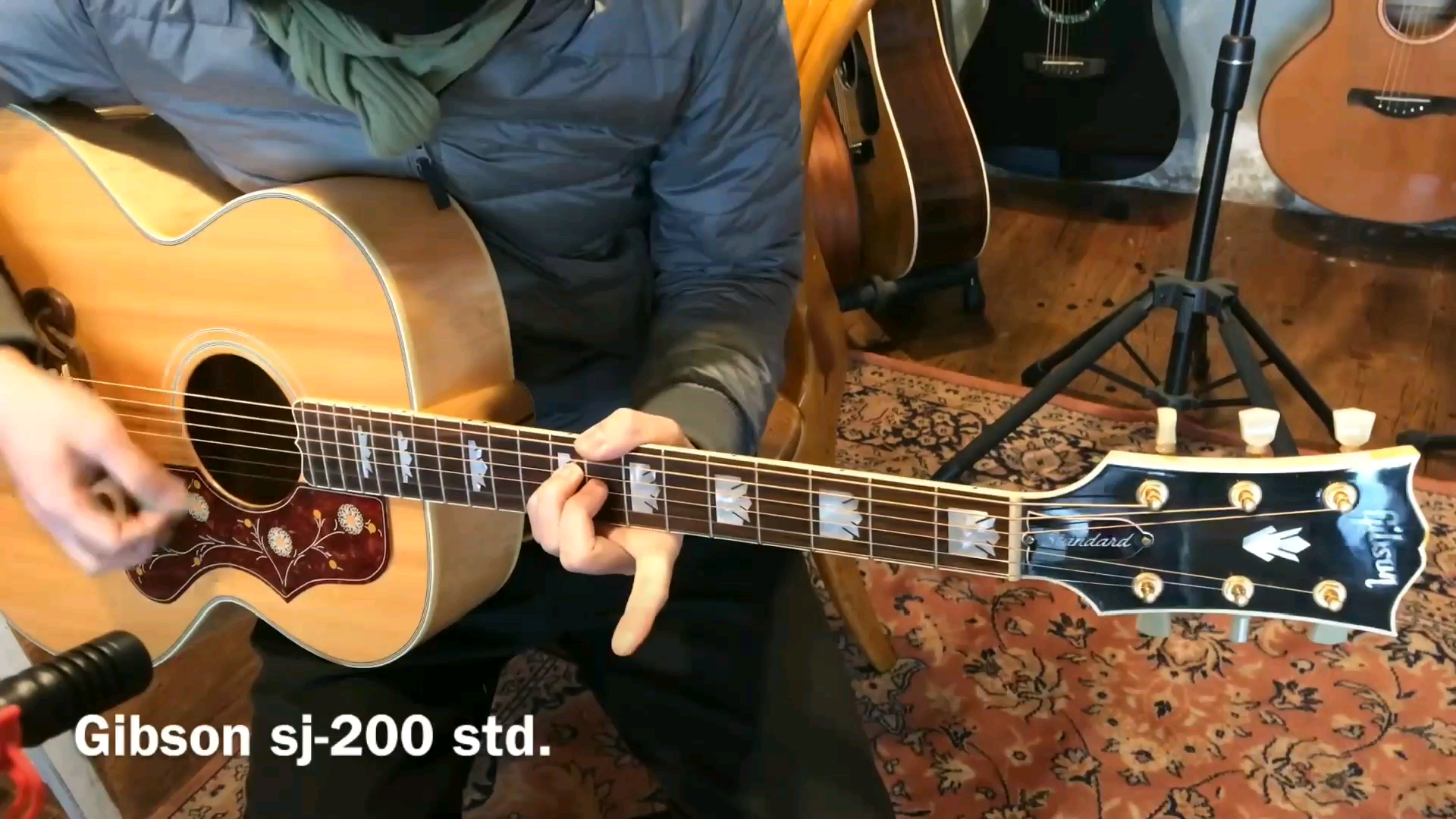 [图]Gibson SJ200 standard和vintage音色有啥不同？