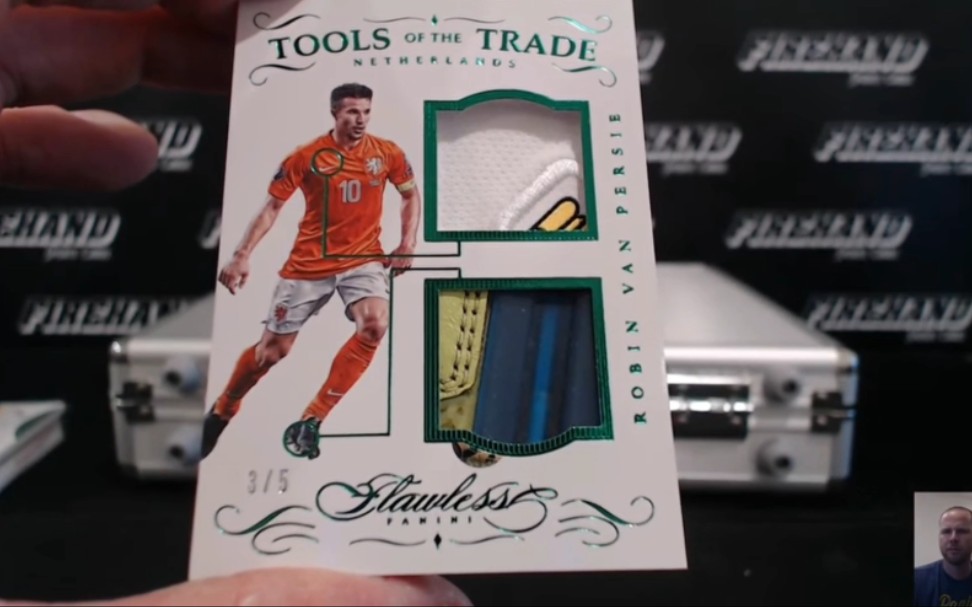 一盒手提搬运小肿小肿2016paniniflawlesssoccer足球球星卡拆卡华生