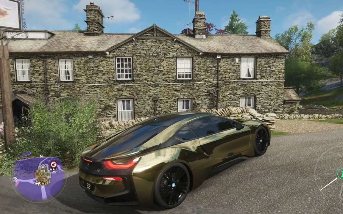 极限竞速地平线4驾驶宝马i8