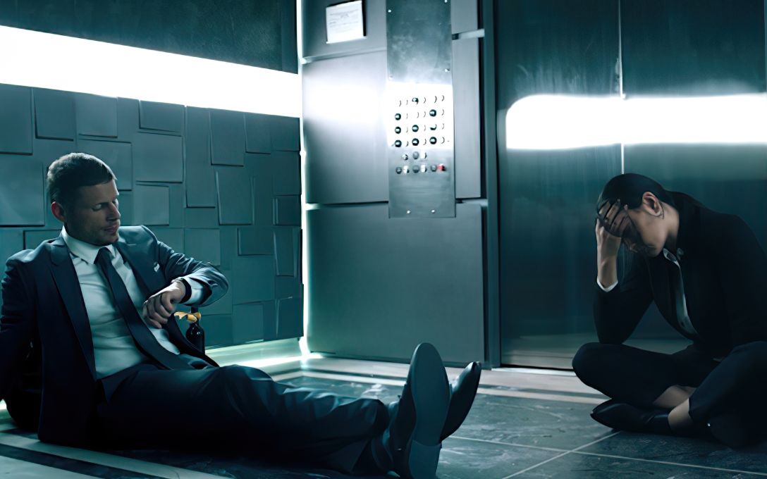 孤男寡女被困电梯72小时,出来后竟然先删监控,直击人性的电影!下集