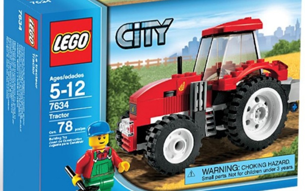 乐高城市7634拖拉机速组评测
