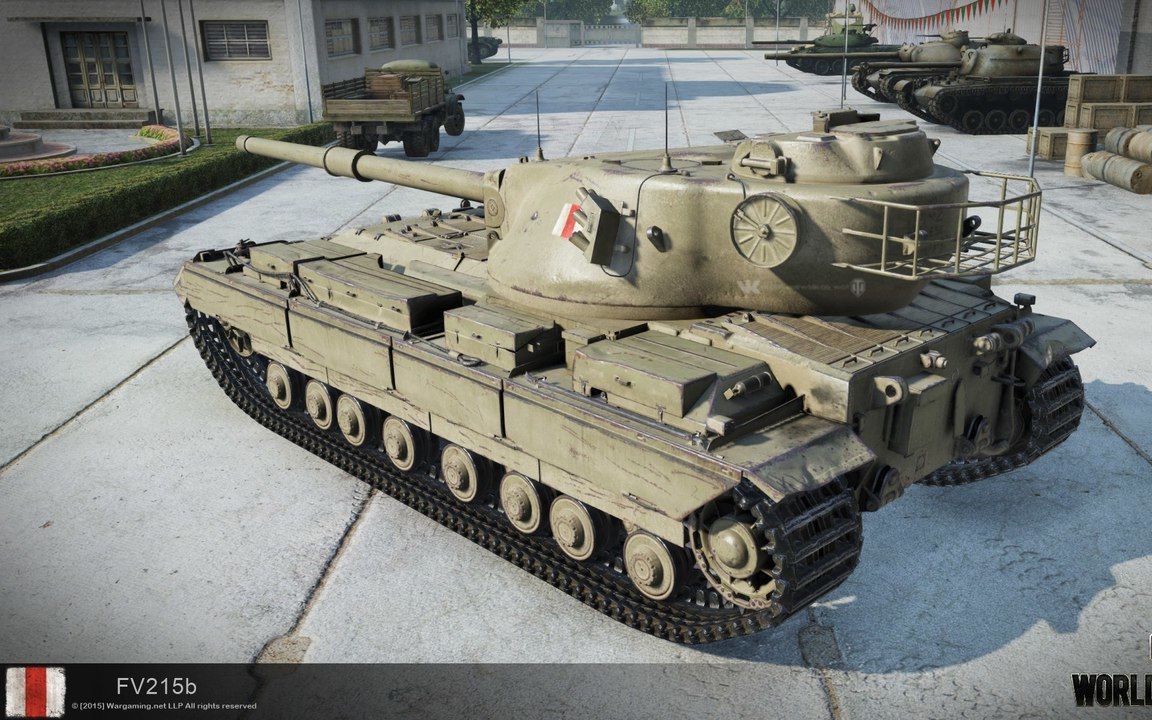wotb坦克世界闪电战fv215b