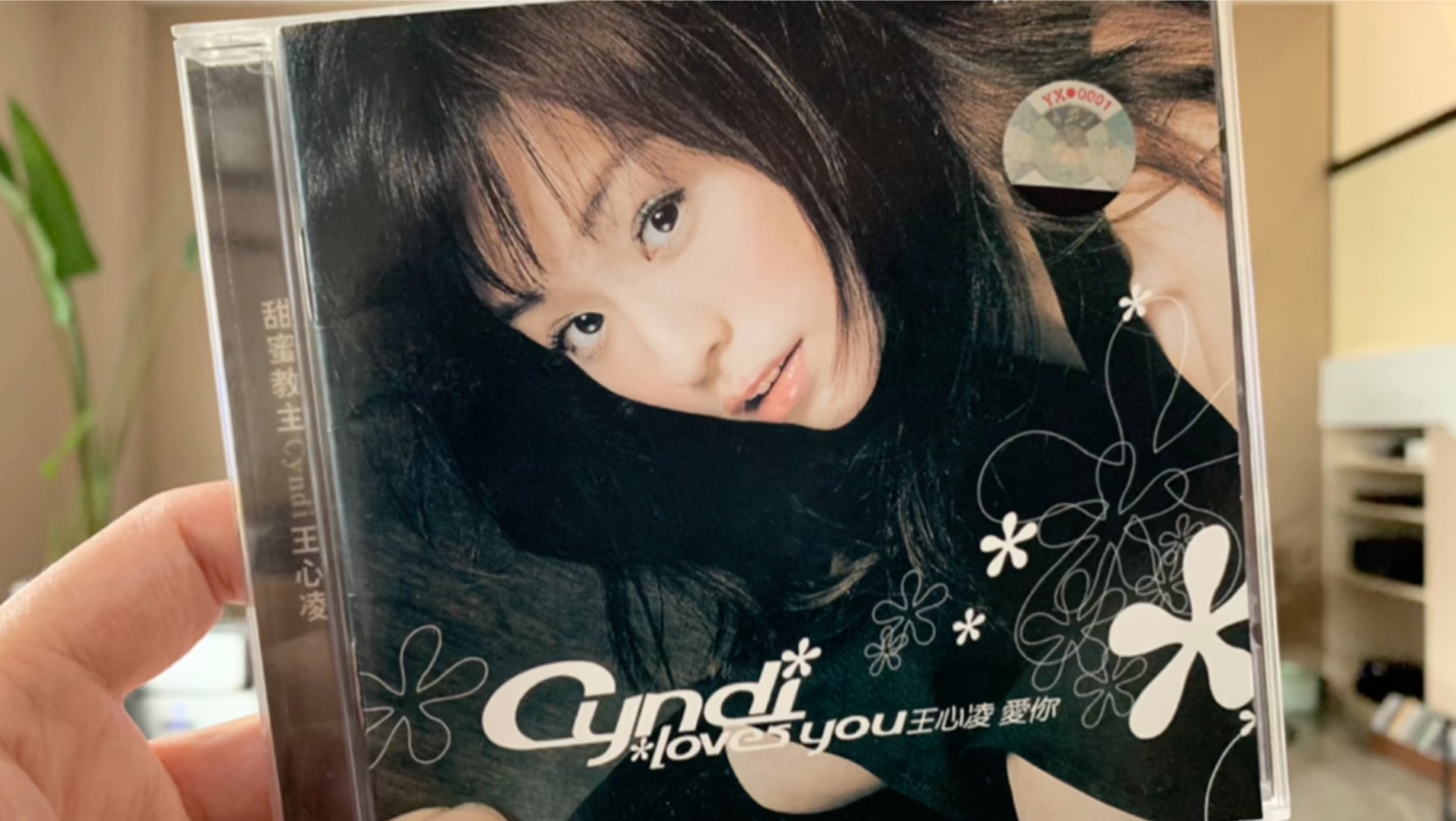 甜蜜教主 王心凌《爱你》cd唱片