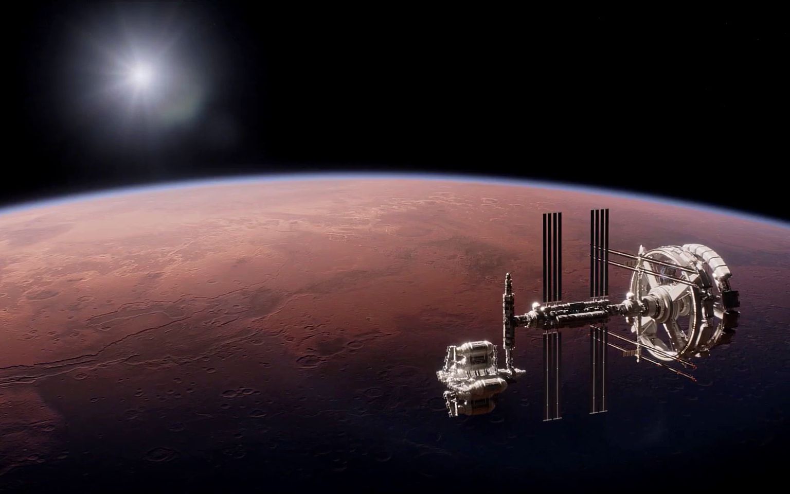 为了全人类 火星任务 火星轨道空间站