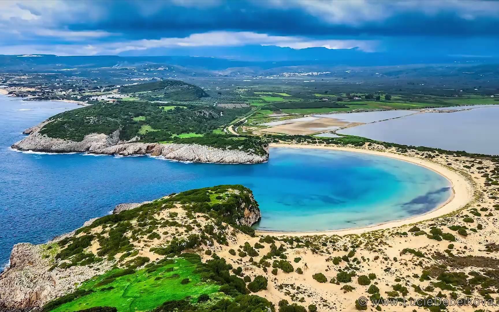 延时拍摄云  希腊伯罗奔尼撒半岛