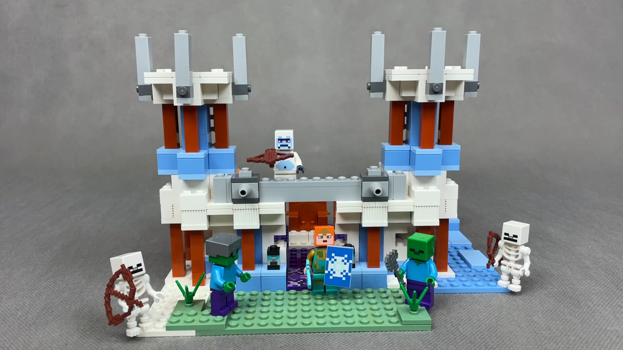 乐高 minecraft 21186 冰城堡评论