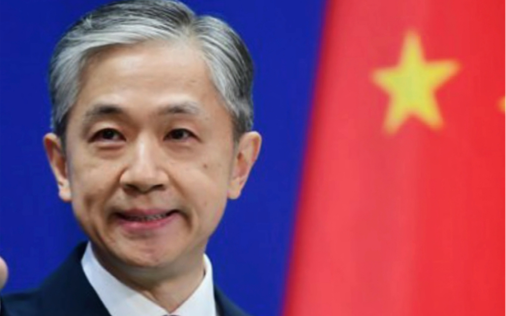 汪文斌 "希望你的微笑可以治愈一切不开心"