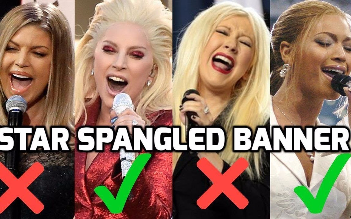 [图]TOP 10 WORSTBEST Star Spangled Banner Performances