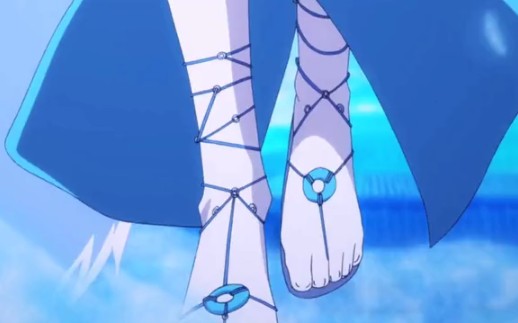 蓝色的涂山雅雅,高冷啊