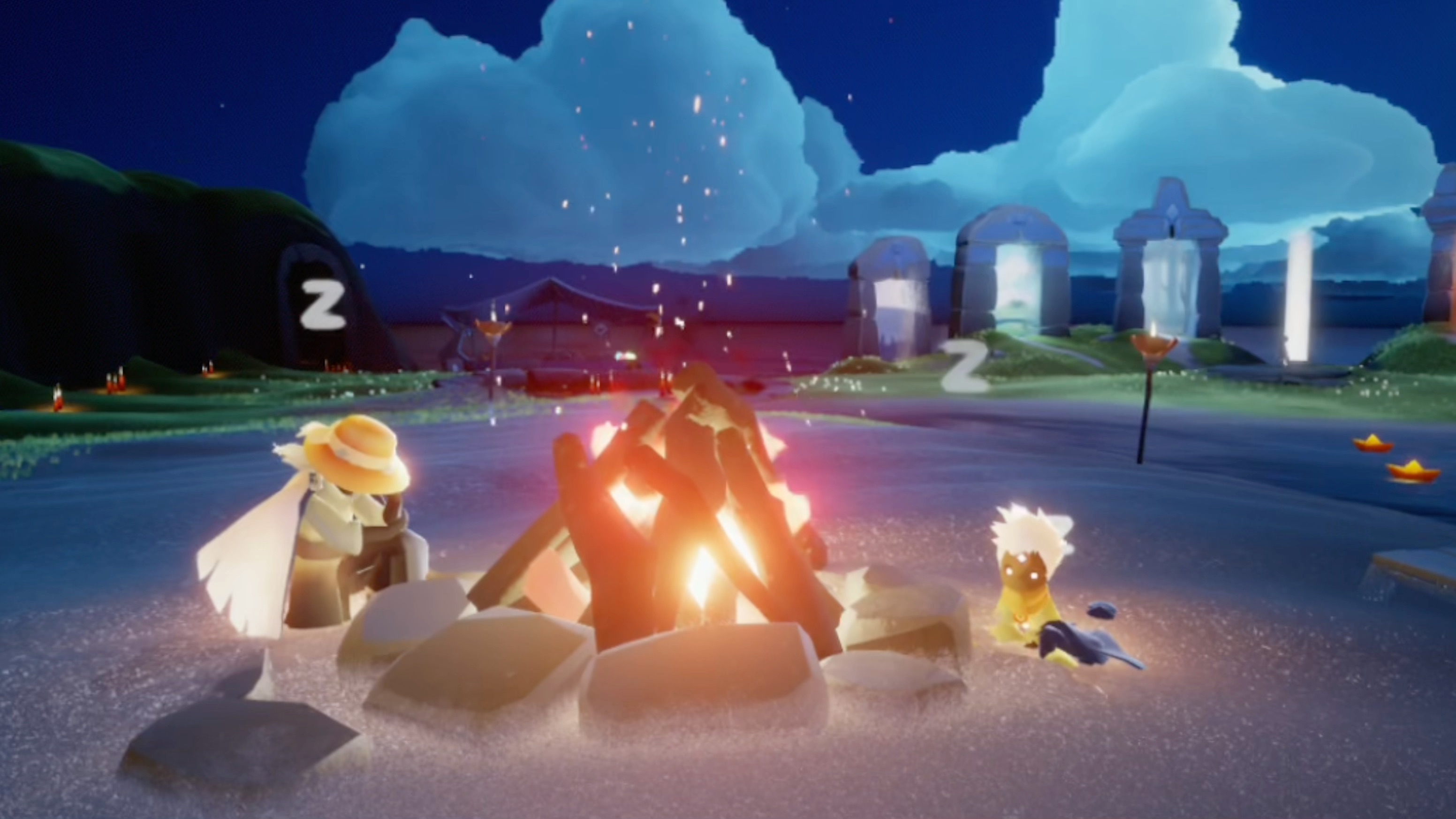 【光遇助眠】篝火温柔哄睡光之逆子