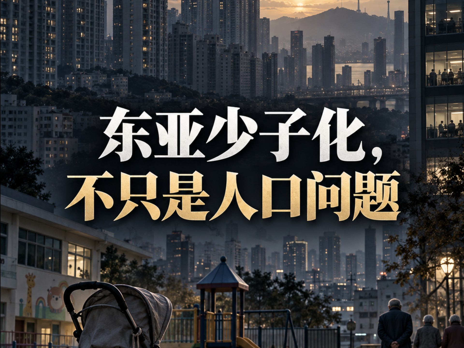 东亚少子化的共同困局：问题知道得很早，行动却总是太晚#人口