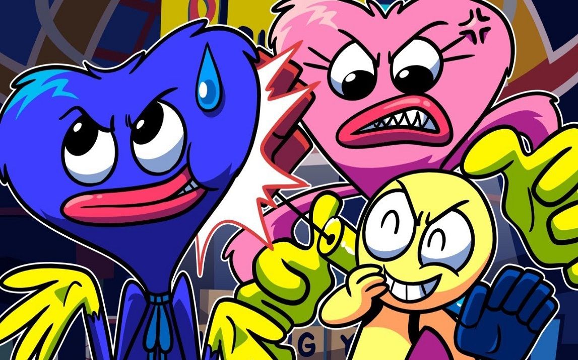 【poppy playtime动画】huggy wuggy和player在一起很伤心 #3