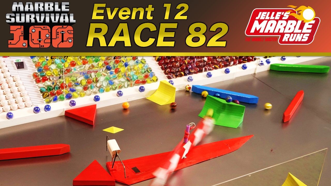 【弹珠大逃杀100】迷宫障碍淘汰赛:第十二轮 第五场比赛(race 82)