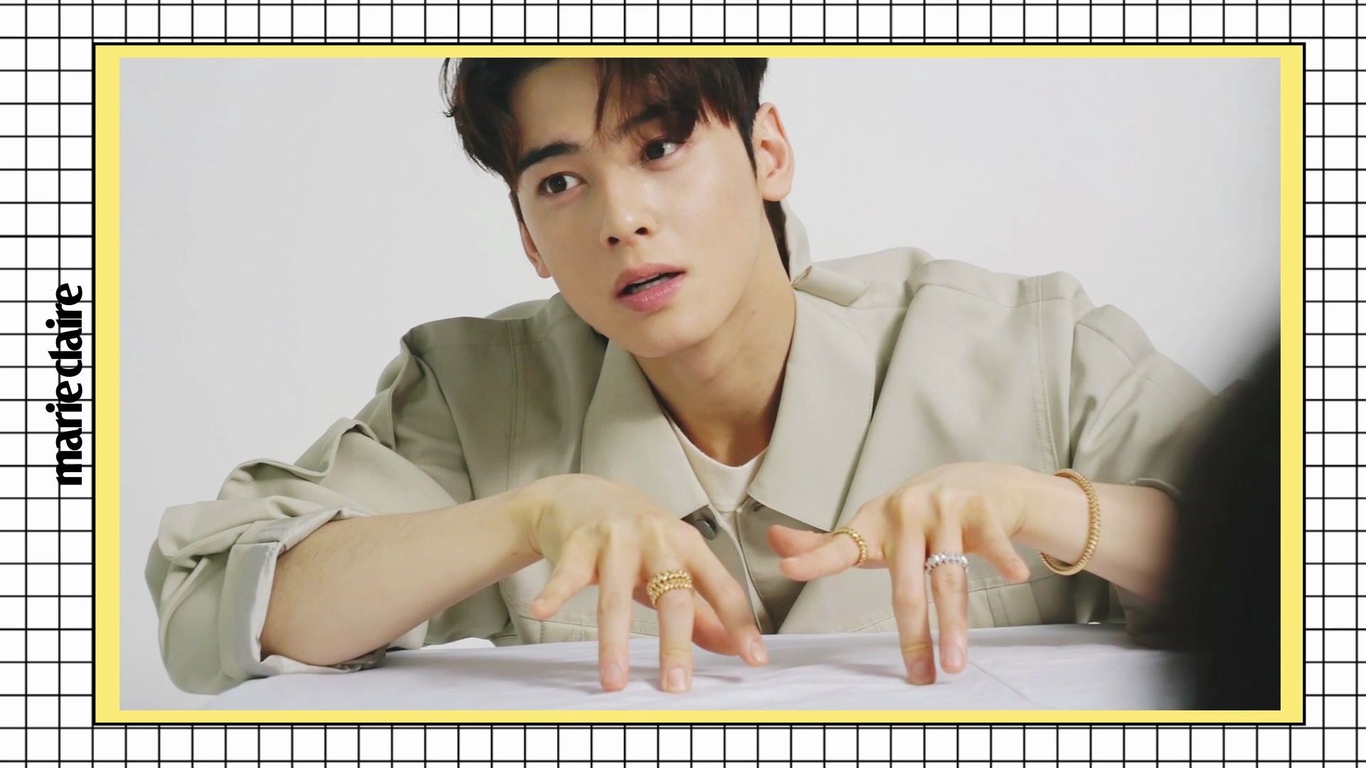 车银优marieclaire杂志拍摄花絮