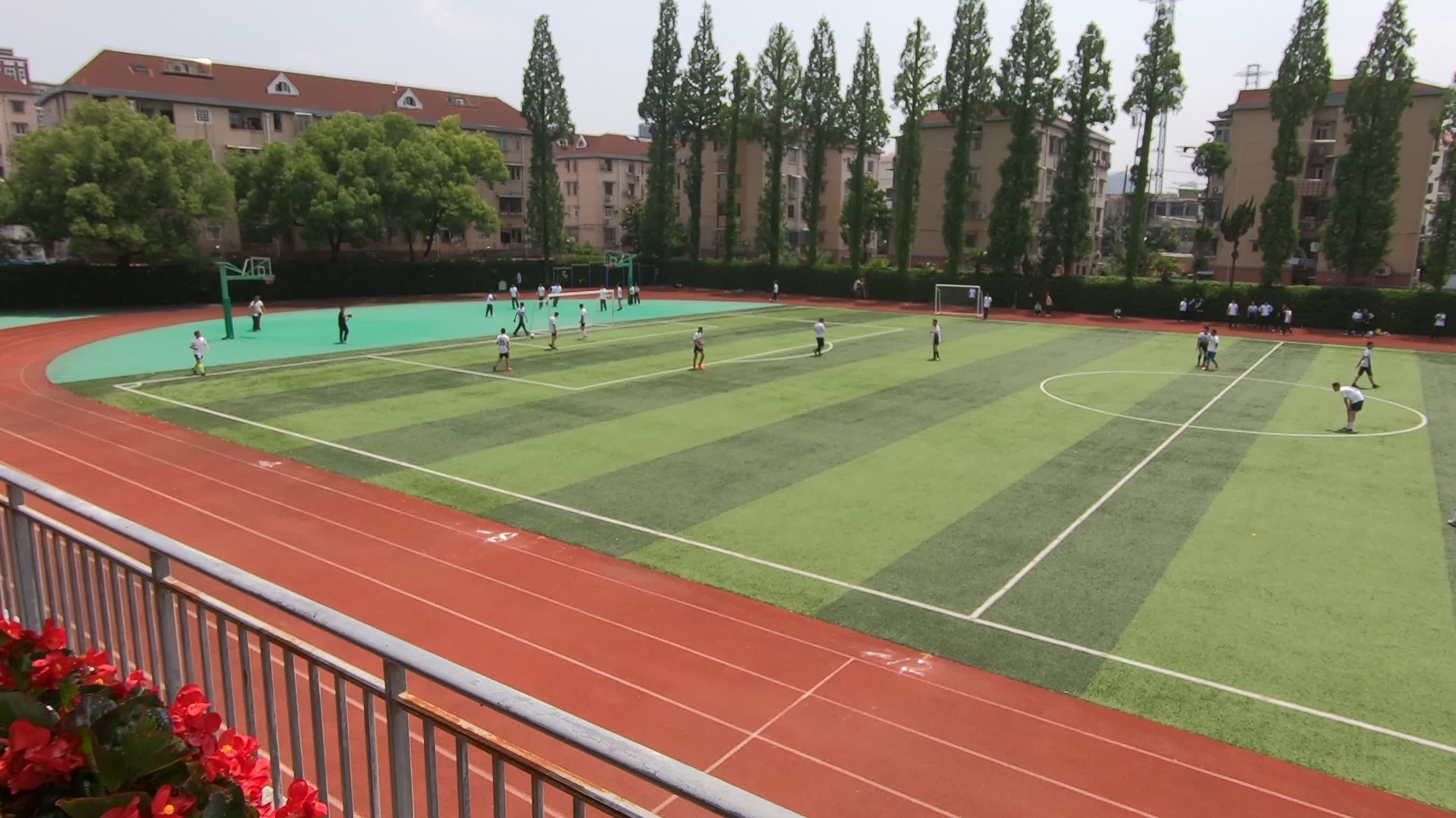 上海控江中学高二足球赛 0602