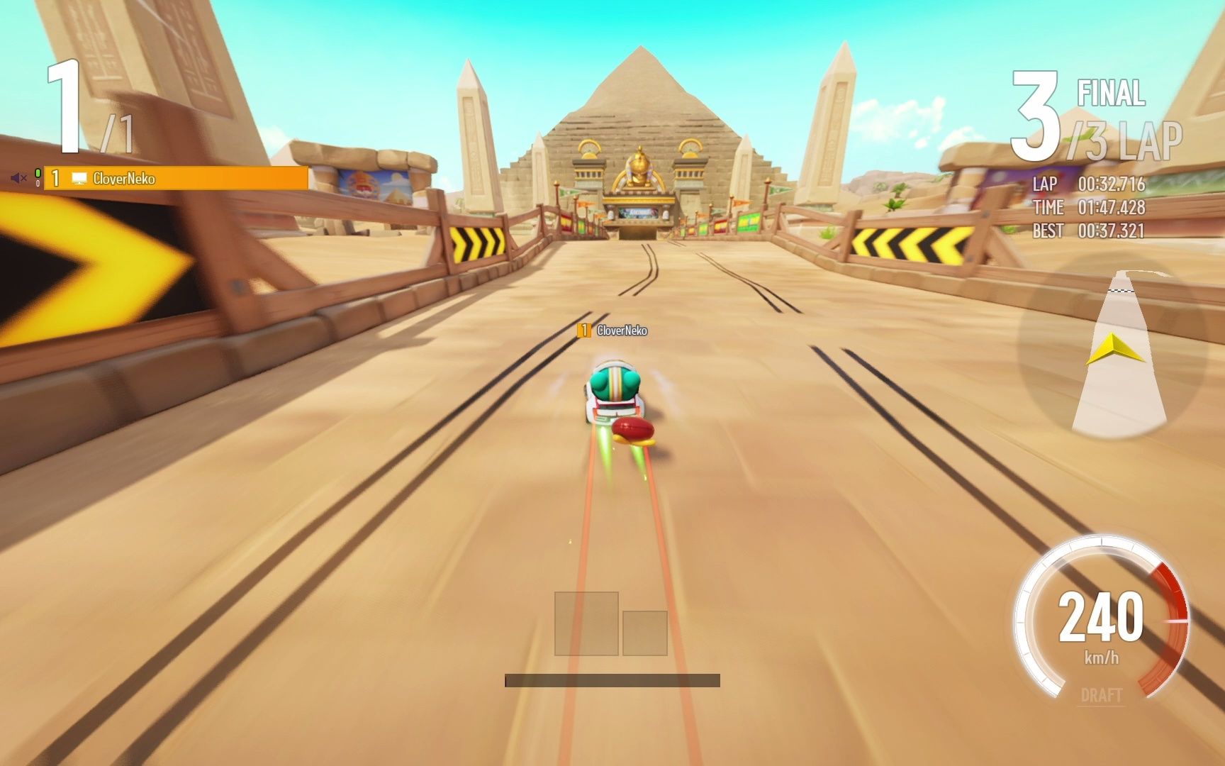 跑跑2跑跑卡丁车漂移cbt3地图一览沙漠狮身人面像