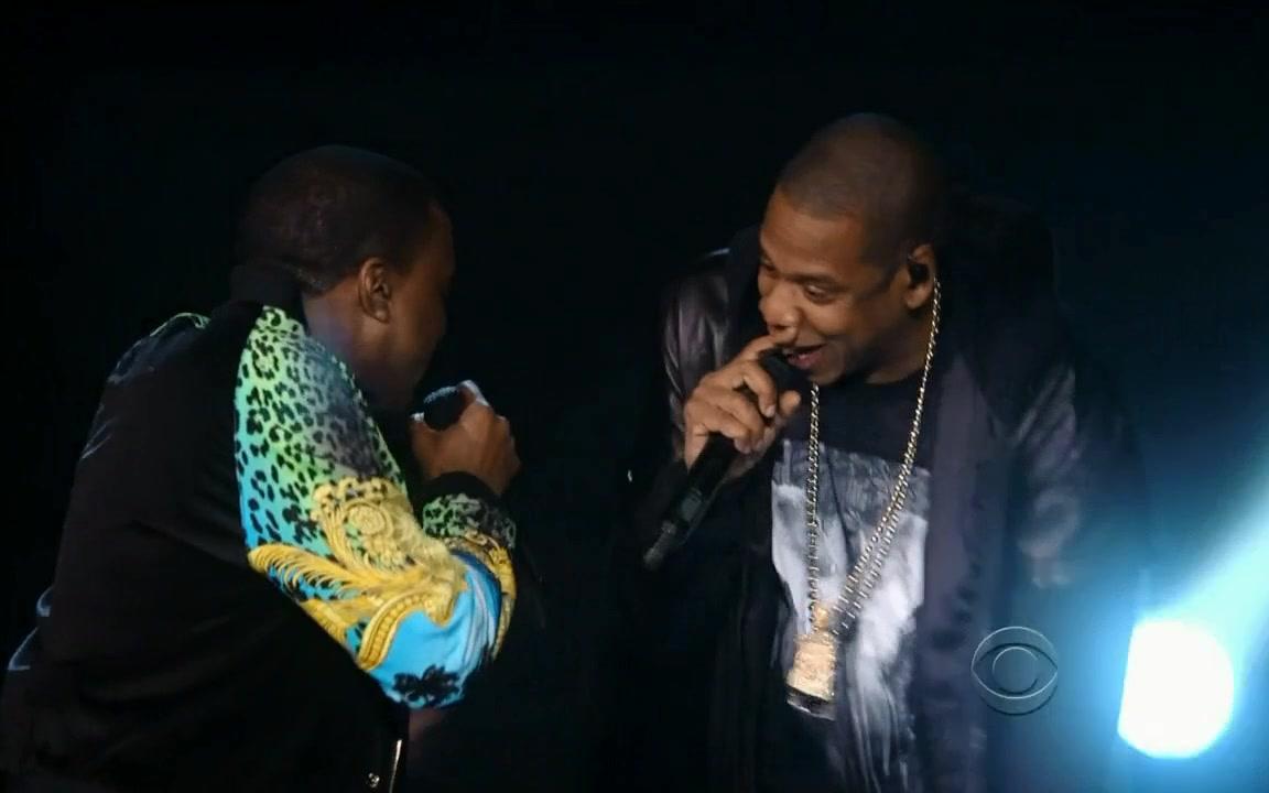肯伊威斯特kanyewest与jayz合唱2011维秘版niggasinparis
