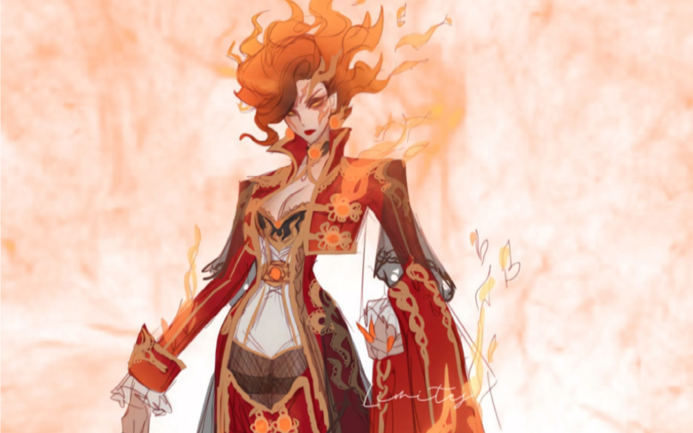 【第五人格】歌剧演员稀世时装 - 野火 同人重制金皮