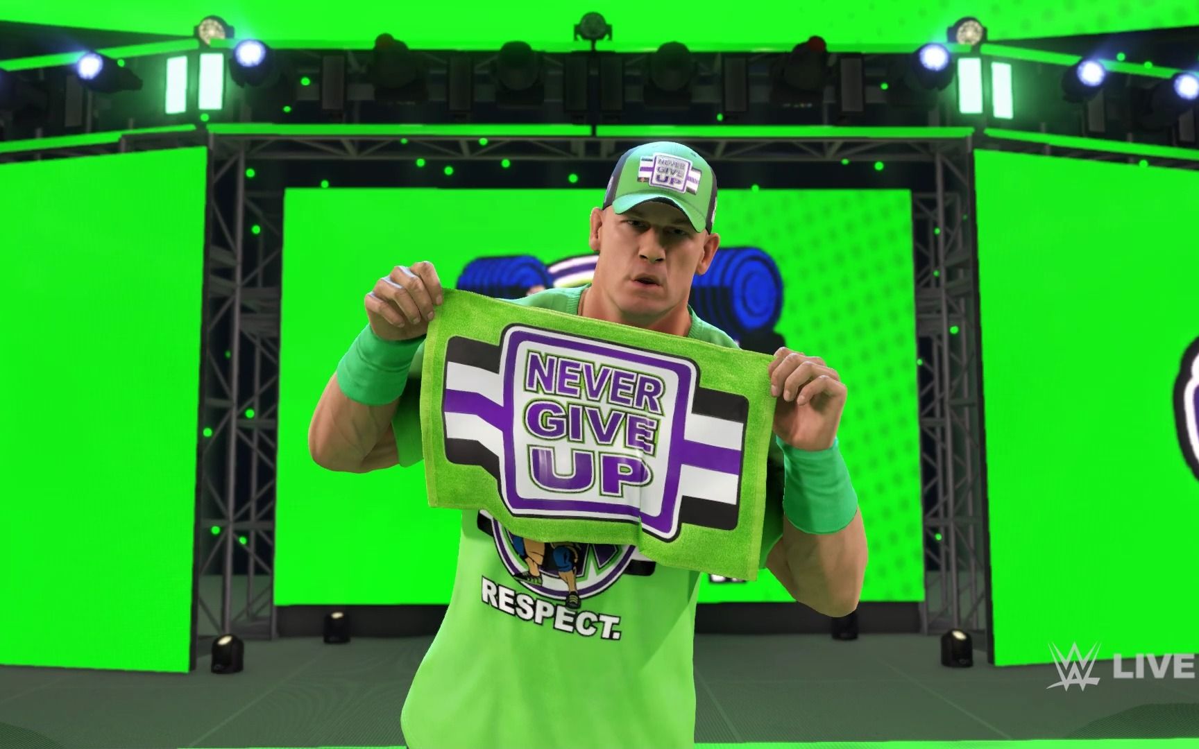 wwe2k22 约翰塞纳vs布洛克莱斯纳