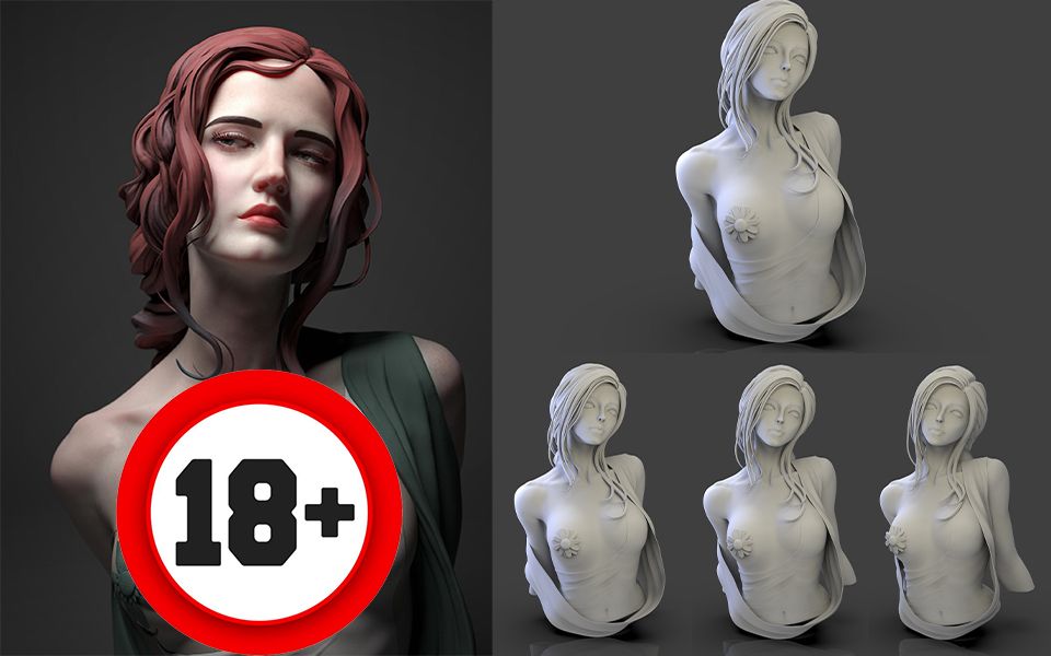 宅男福利 超级顶的zbrush手办模型制作全过程教学