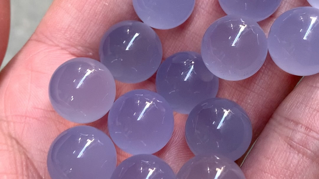 粉丝要的土耳其极品蓝玉髓单珠