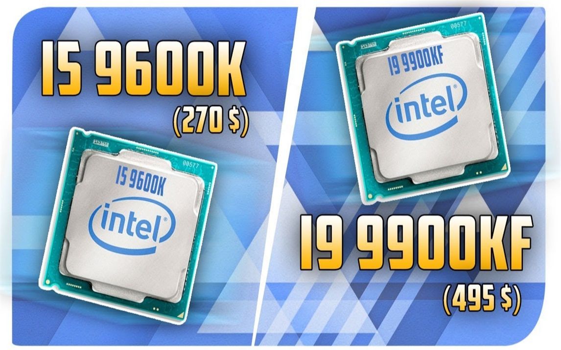 i59600K 5Ghz vs i99900KF 5Ghz CPU游戏性能测试对比(RTX 2080Ti) 1080P 60帧视频哔哩哔哩bilibili