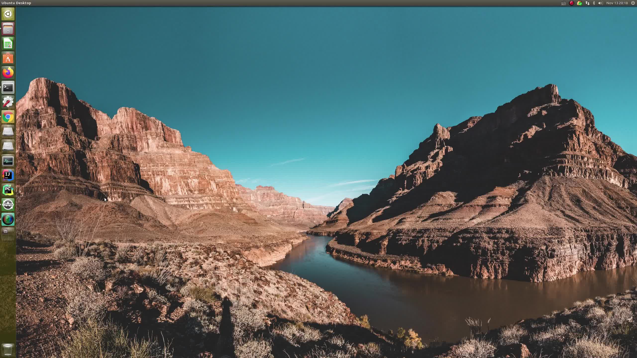 ubuntu多工作区效果展示