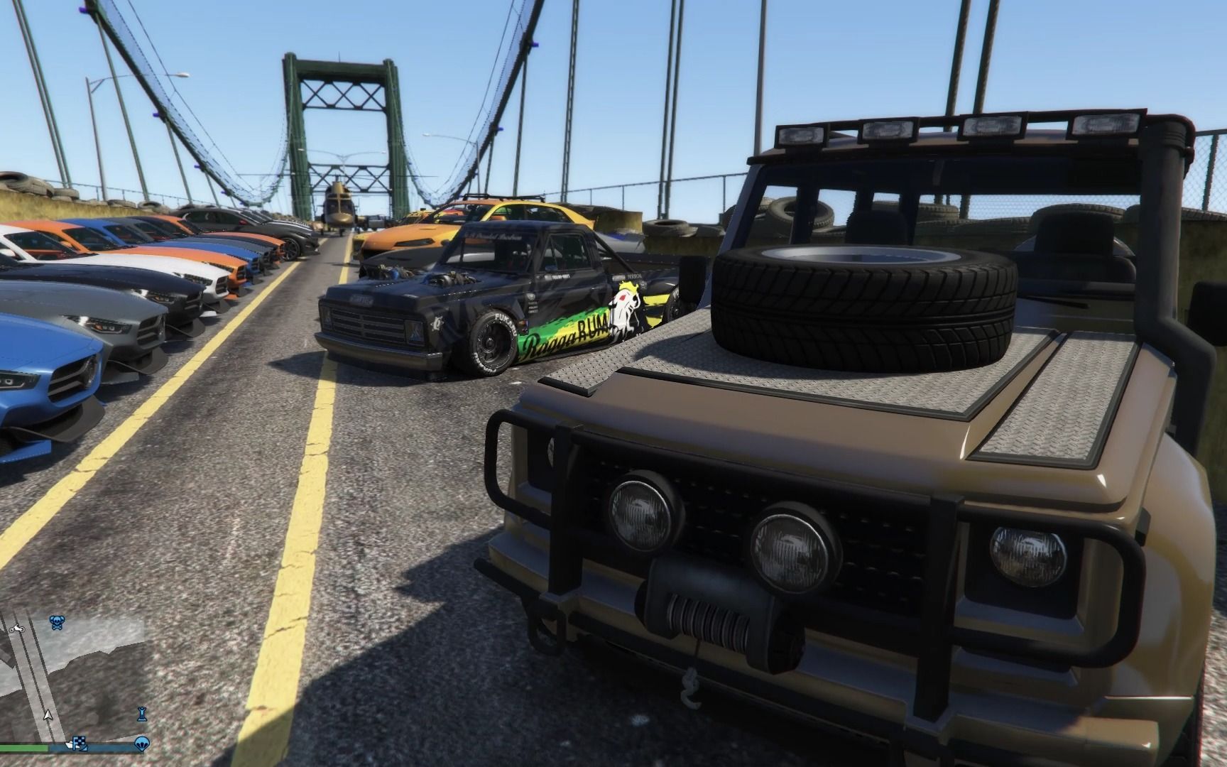 gtaol 大哥的车展就是不一样