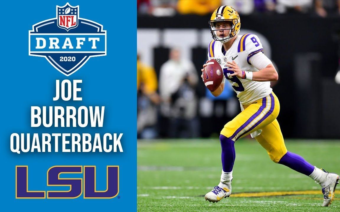 ncaaf参加2020年nfl选秀球员介绍系列(26)joe burrow(四分卫 路易斯安