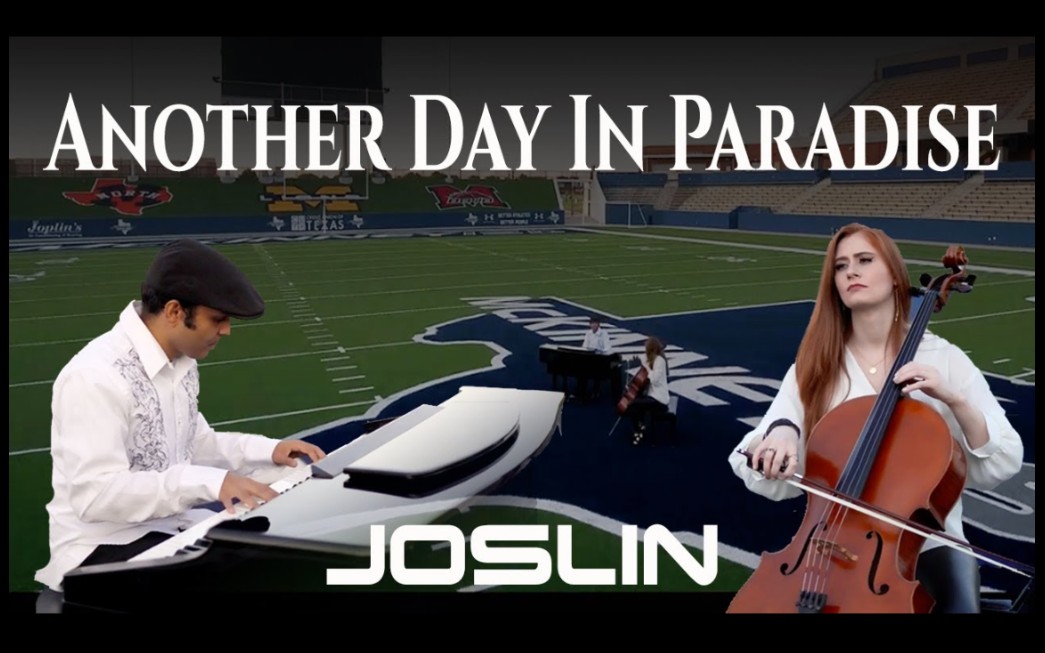 [图]【4K大提琴 钢琴】《天堂里的另一天》菲尔·科林斯Another Day in Paradise - Joslin - Phil Collins