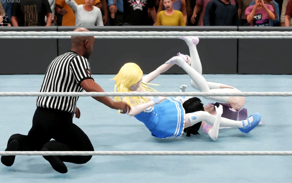 [图]WWE2K18爱丽丝回归迎战唐叶遥 到底鹿死谁手