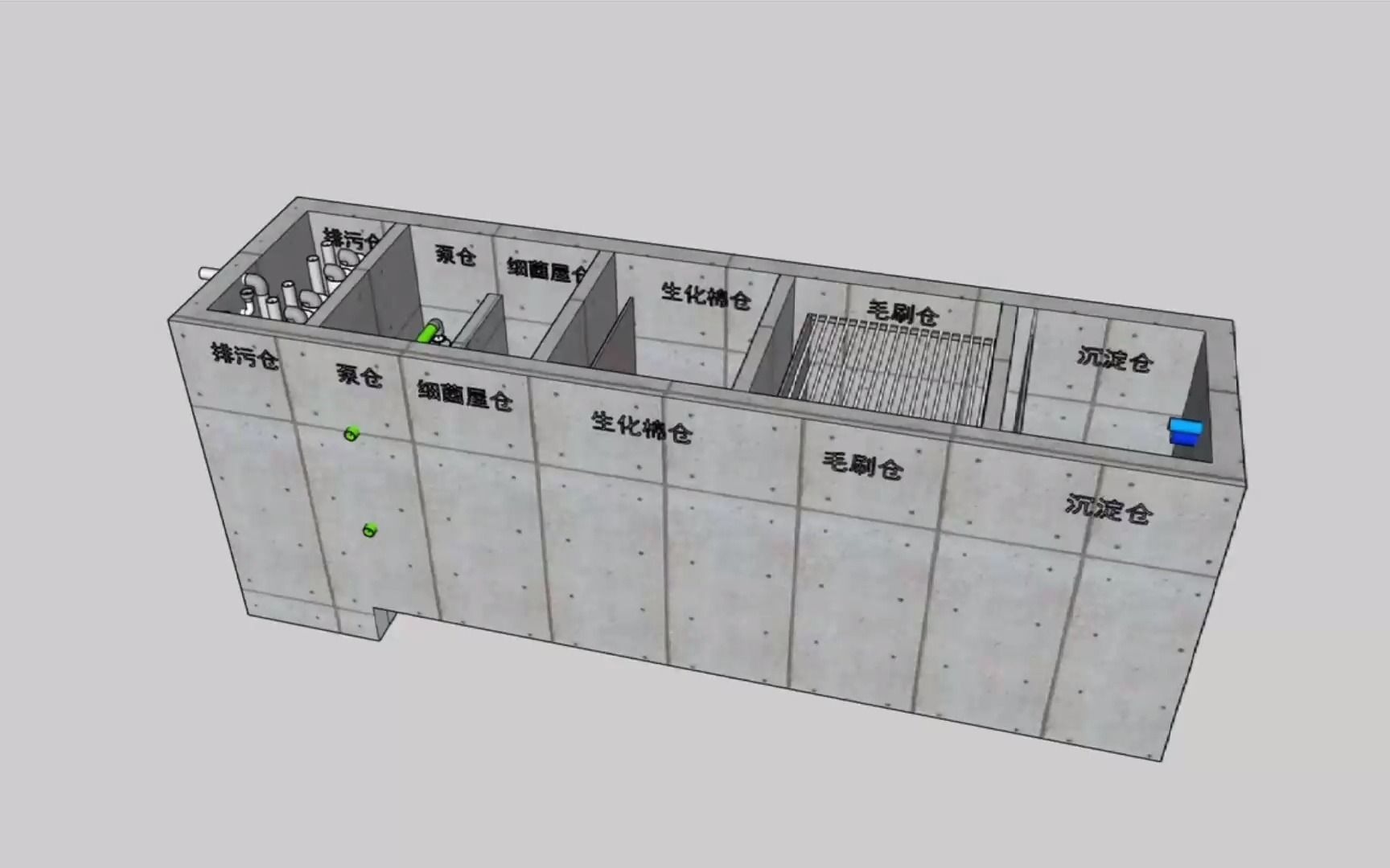 [图]2021最全面的锦鲤鱼池过滤系统设计施工图纸，鱼池净化系统设计图和做法详解