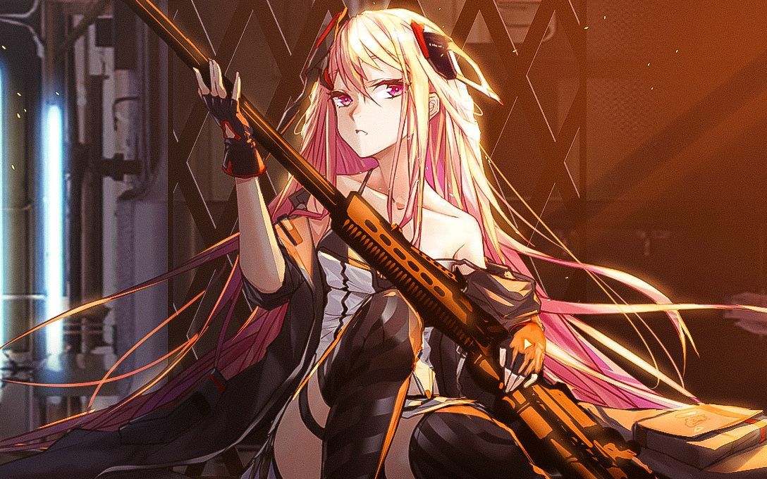 本气黑猫一发不够就来两发少女前线人形介绍巴雷特m82a1