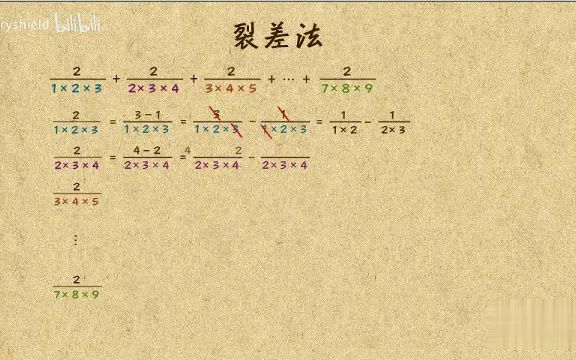 [图]1数学思维-五年级_22_复杂裂项